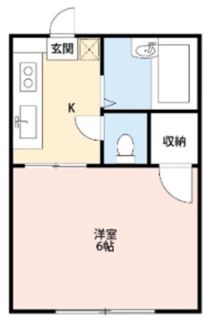 シェルコート飯倉弐番館の物件間取画像